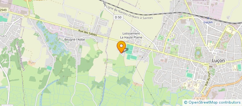 localisation de l'entreprise EARL HARAS DU FIEF à LUCON