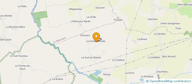 localisation de l'entreprise EARL HARAS DU GRAND HERSEE à COULIMER