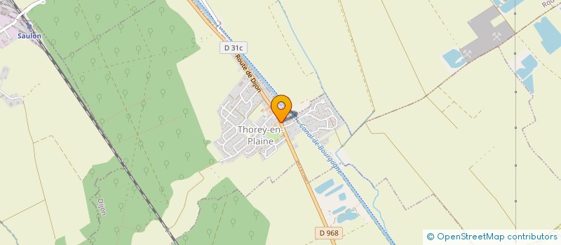 localisation de l'entreprise EARL HARIBELLE CLARISSE  THOREY-EN-PLAINE