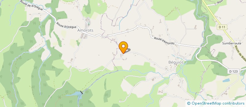 localisation de l'entreprise EARL HARICHURIETA  BEGUIOS