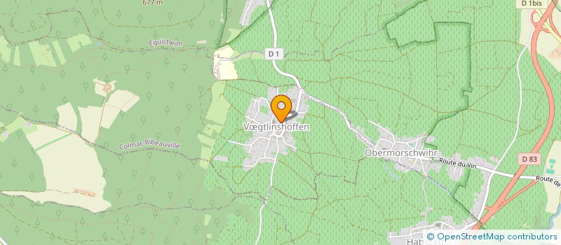 localisation de l'entreprise EARL HARTMANN GERARD ET SERGE  VGTLINSHOFFEN