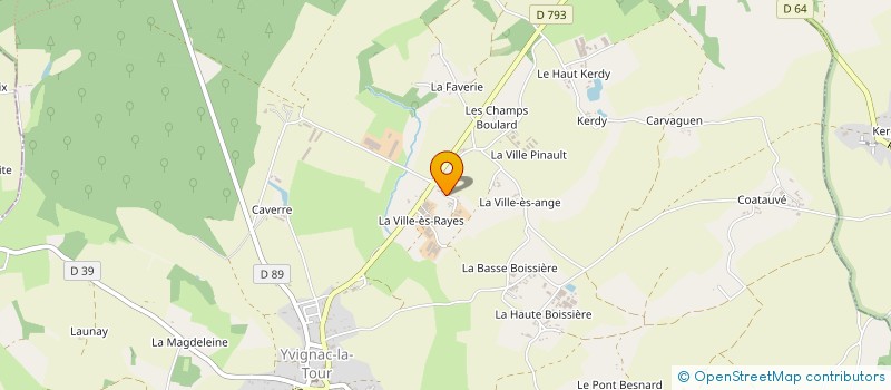localisation de l'entreprise EARL HASLE à YVIGNAC-LA-TOUR