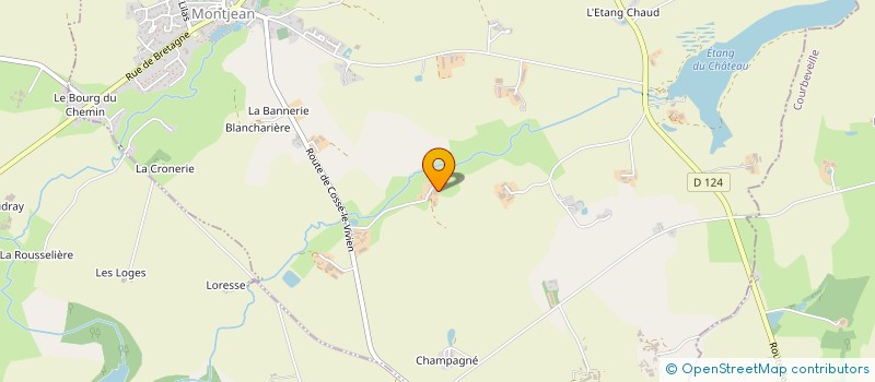 localisation de l'entreprise EARL HAUTBOIS à MONTJEAN