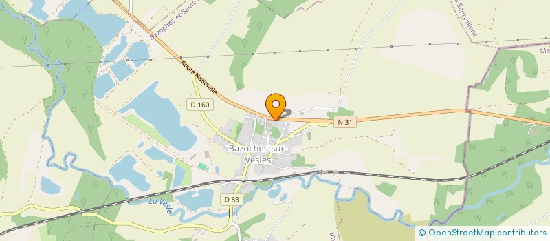 localisation de l'entreprise EARL HAUTEMAISON  BAZOCHES-ET-SAINT-THIBAUT