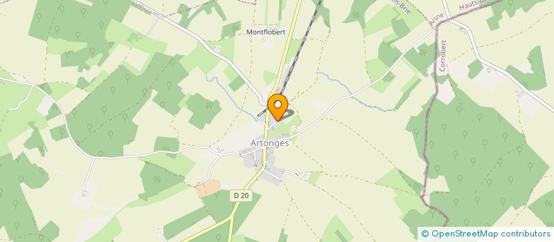 localisation de l'entreprise EARL HAZARD DEVAVRY  CONDE-EN-BRIE