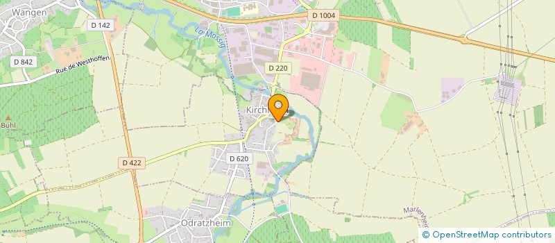 localisation de l'entreprise EARL HECKMANN  ODRATZHEIM