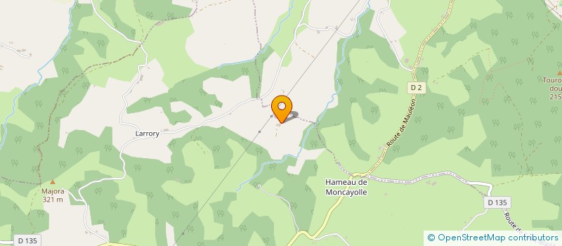 localisation de l'entreprise EARL HEGUIAPHAL  BARCUS