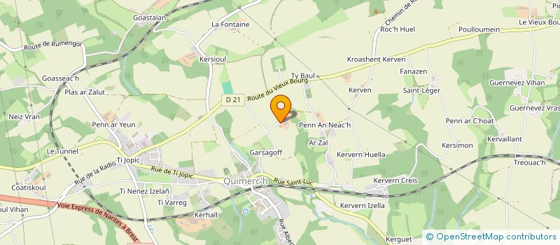 localisation de l'entreprise EARL HELIAS à PONT-DE-BUIS-LES-QUIMERCH
