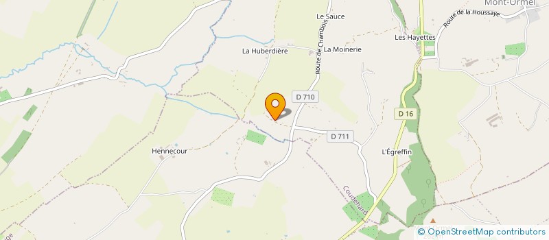 localisation de l'entreprise EARL HENNECOURT à GOUFFERN EN AUGE