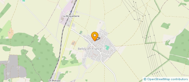 localisation de l'entreprise EARL HENNEQUIN à BELLOY-EN-FRANCE