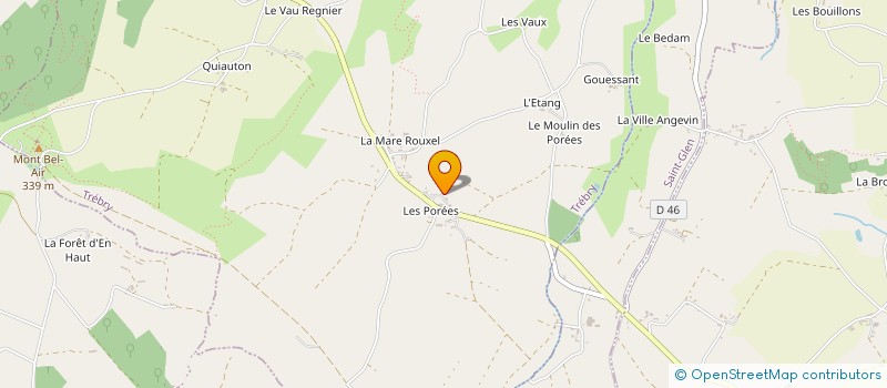 localisation de l'entreprise EARL HENRY à TREBRY