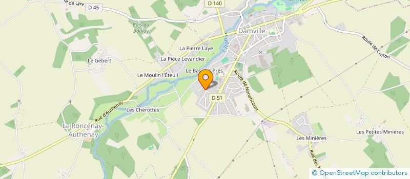 localisation de l'entreprise EARL HERDWYN  MESNILS-SUR-ITON