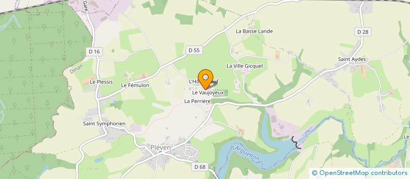 localisation de l'entreprise EARL HEREL MORGAN à PLEVEN