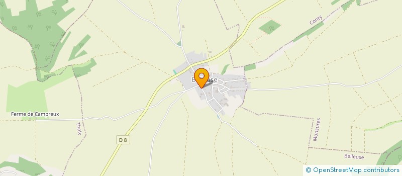 localisation de l'entreprise EARL HERVE NOCLERE  COURCELLES-SOUS-THOIX