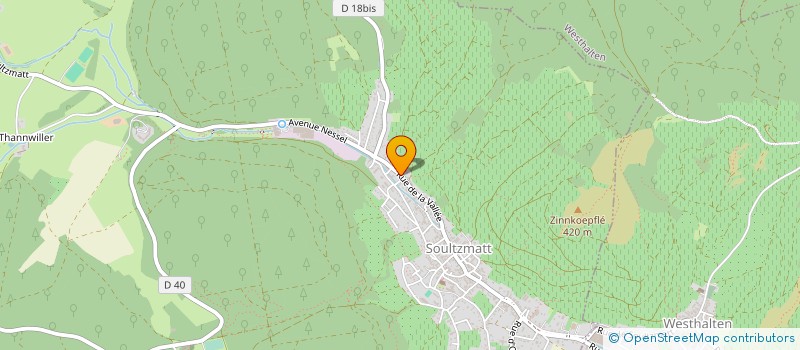 localisation de l'entreprise EARL HETSCH  SOULTZMATT