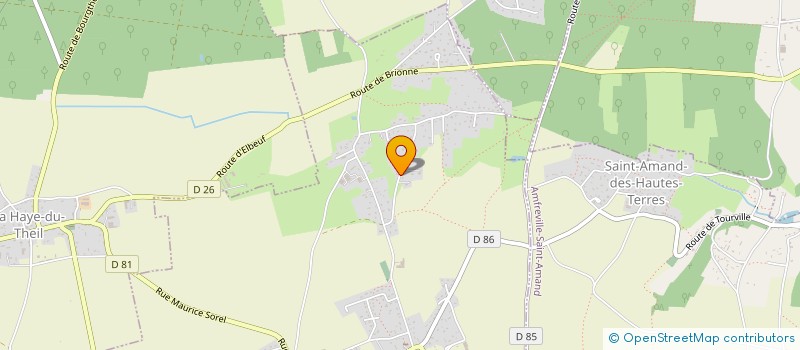 localisation de l'entreprise EARL HEUGHEBAERT DANIELE ET PHILIPPE  LA PYLE