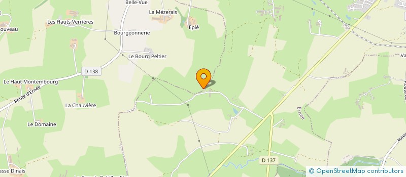 localisation de l'entreprise EARL HEULOT HORTICULTURE  ERNEE