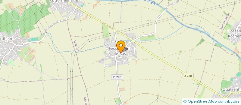 localisation de l'entreprise EARL HOERTER à FESSENHEIM-LE-BAS