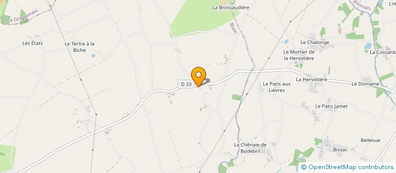 localisation de l'entreprise EARL HOGUET C ET E à BLAIN