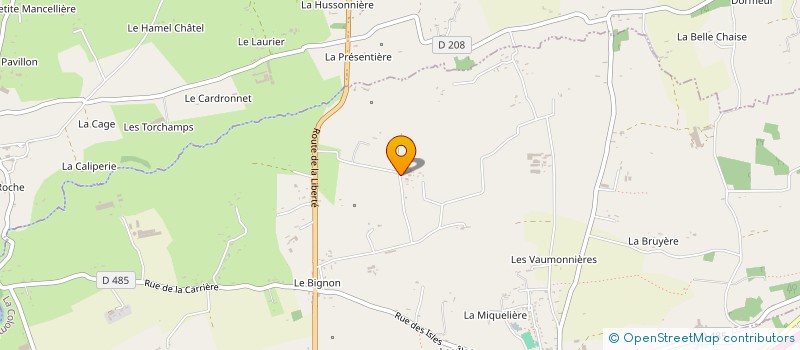 localisation de l'entreprise EARL HOMET à LA COLOMBE
