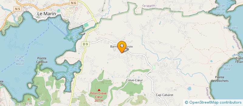 localisation de l'entreprise EARL HORIZONS BIO SAINTE-ANNE  SAINTE-ANNE