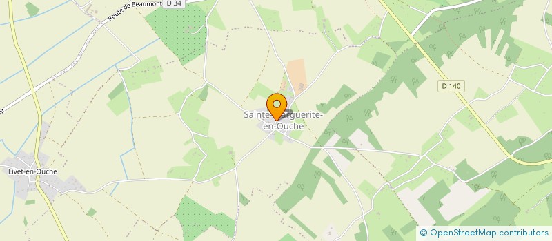 localisation de l'entreprise EARL HORTICULTURE BRUNO MERIMEE  MESNIL-EN-OUCHE