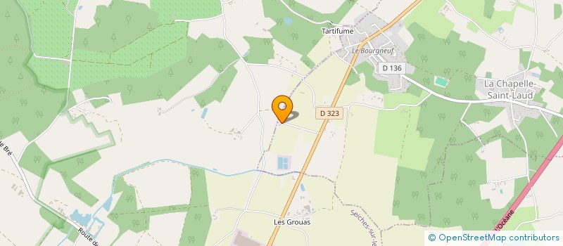 localisation de l'entreprise EARL HORTIMAINE  CORZE