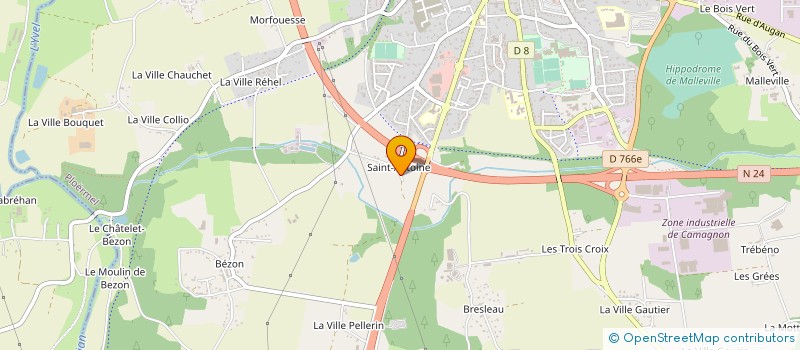 localisation de l'entreprise EARL HOUEIX à PLOERMEL
