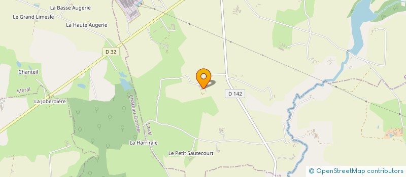 localisation de l'entreprise EARL HOUSSAIS à BEAULIEU-SUR-OUDON