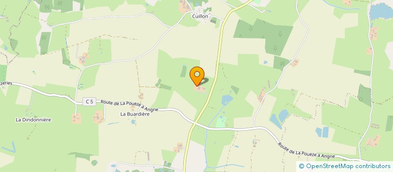 localisation de l'entreprise EARL HUAU à ERDRE-EN-ANJOU