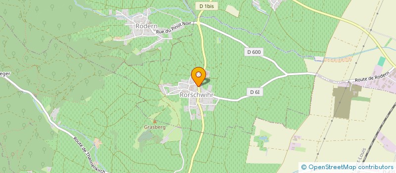 localisation de l'entreprise EARL HUBER ET BLEGER  SAINT-HIPPOLYTE