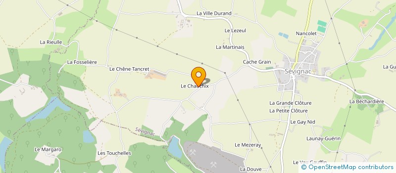 localisation de l'entreprise EARL HUET  EREAC