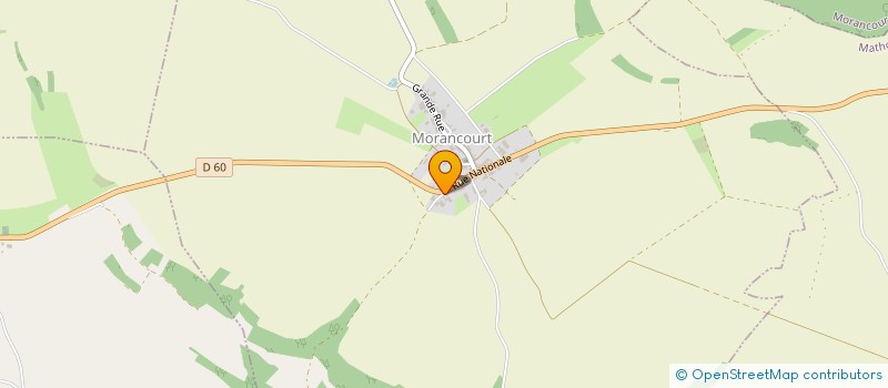 localisation de l'entreprise EARL HUGUENIN  MORANCOURT