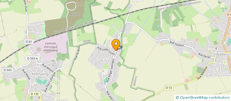 localisation de l'entreprise EARL HUGUES DOMINIQUE  HELESMES