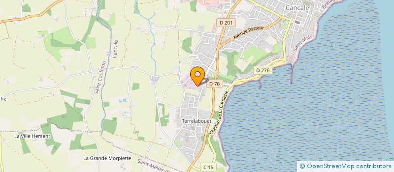 localisation de l'entreprise EARL HUITRES DESRAIS à CANCALE