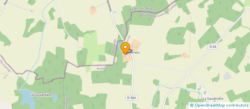 localisation de l'entreprise EARL HUK VAN HONACKER  CHAMPCEVRAIS