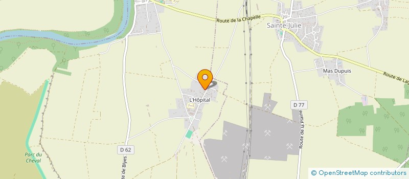 localisation de l'entreprise EARL HUMBERT à CHAZEY-SUR-AIN