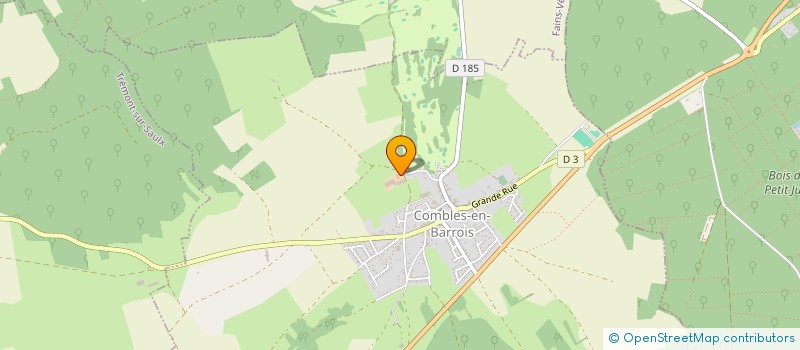 localisation de l'entreprise EARL HUMBERT  COMBLES-EN-BARROIS