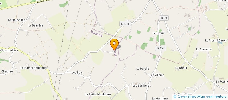 localisation de l'entreprise EARL HUREL à HAMBYE