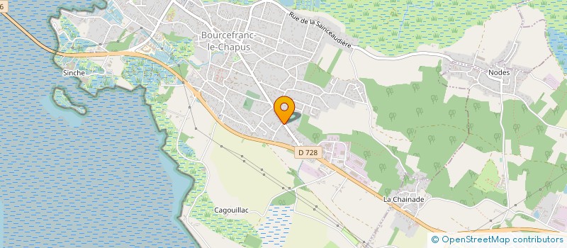 localisation de l'entreprise EARL IBARS ALEXANDRE  BOURCEFRANC-LE-CHAPUS