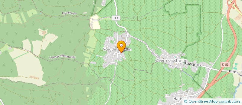 localisation de l'entreprise EARL IMMELE MARCEL  VGTLINSHOFFEN