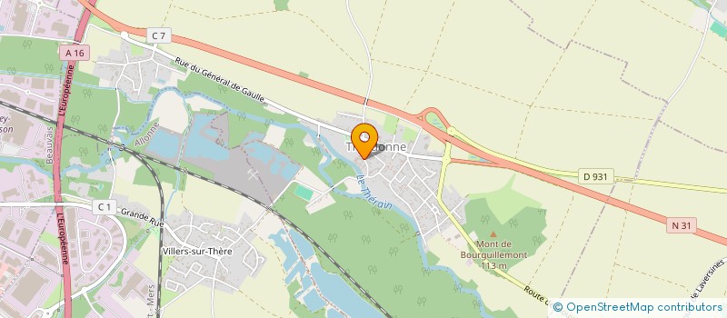 localisation de l'entreprise EARL INGLARD FRANCOIS  THERDONNE