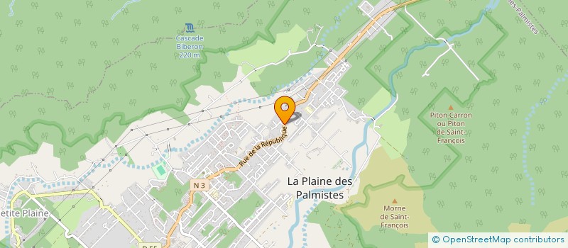 localisation de l'entreprise EARL INNOV AGRI à LA PLAINE-DES-PALMISTES