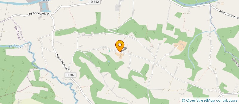 localisation de l'entreprise EARL ISADOMI  MONTGAILLARD