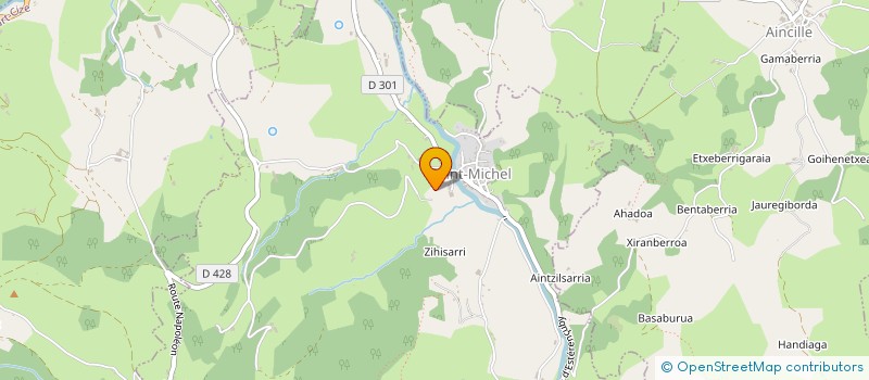 localisation de l'entreprise EARL ITALATZEA  CARO