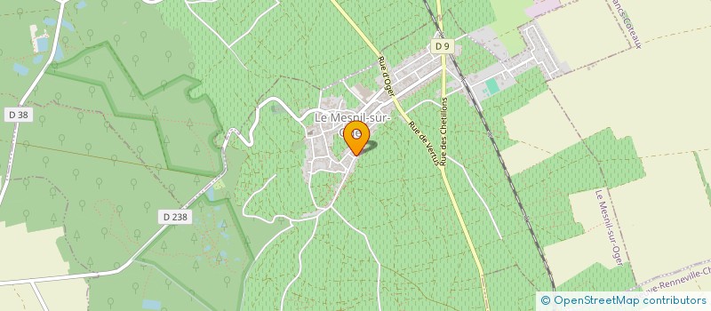 localisation de l'entreprise EARL J.DESAUTELS  BLANCS-COTEAUX