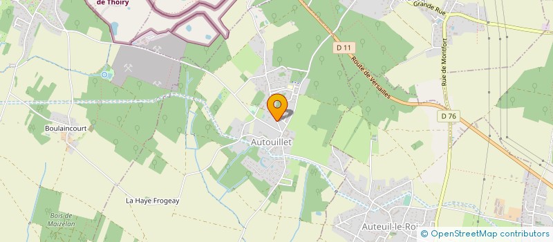 localisation de l'entreprise EARL J'SELECT à AUTOUILLET