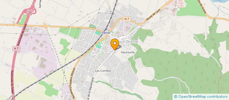 localisation de l'entreprise EARL JACKY SOUCHIER à LORIOL-SUR-DROME