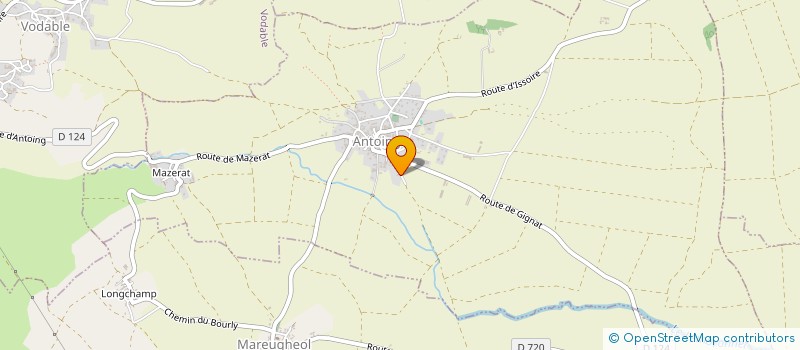 localisation de l'entreprise EARL JACOB  ANTOINGT