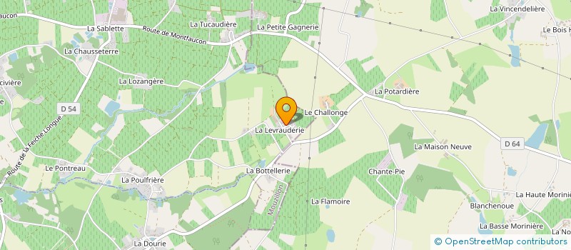 localisation de l'entreprise EARL JACQUES BLANLOEIL à MOUZILLON